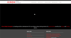 Desktop Screenshot of kironstrategies.com
